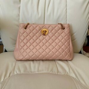 Versace La Medusa Large Quilted bag in lamb leather
